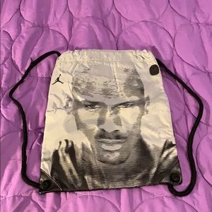 COPY - Vintage Michael Jordan Face Box Drawstring Bag